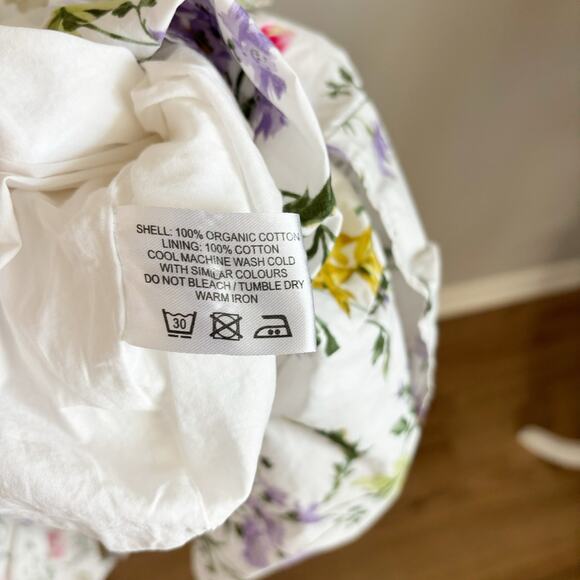 Meadows Bacopa Maxi Dress 2 White Floral NEW - Picture 8 of 9